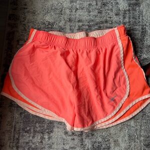 Nike Women's Coral  Athletic Shorts